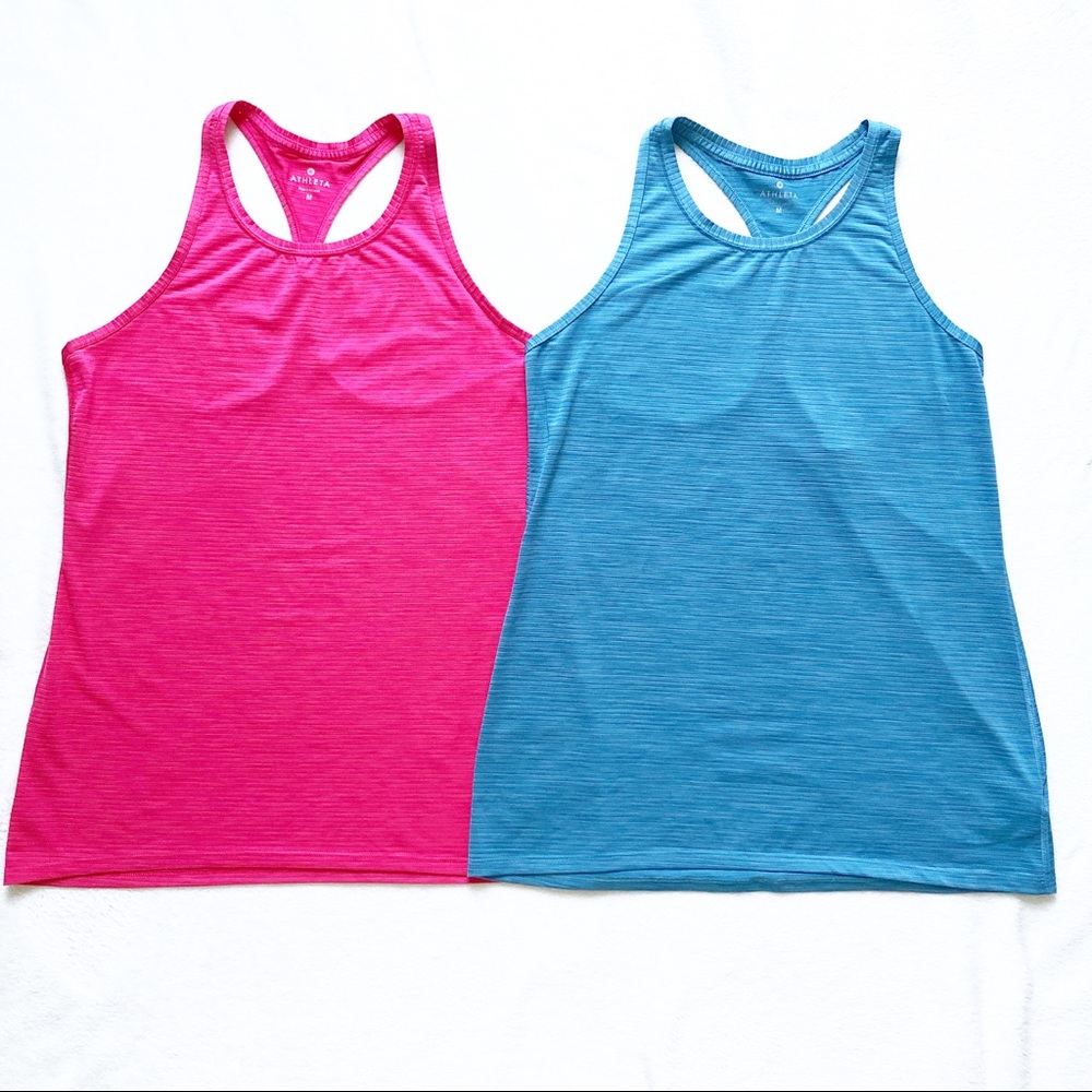Set of 2 Athleta Tanks Size Medium